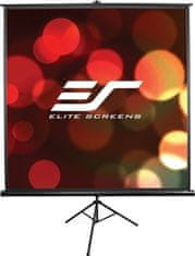Elite Screens plátno mobilní trojnožka 85" (215,9 cm)/ 1:1/ 152,4 x 152,4cm/ Gain 1,1/ case černý