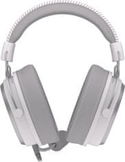 4DAVE Endorfy headset VIRO Plus USB OWH / drátový / s odnímatelným mikrofonem / USB / bílý