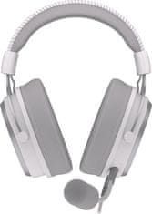 4DAVE Endorfy headset VIRO OWH / drátový / s odnímatelným mikrofonem / 3,5mm jack / bílý