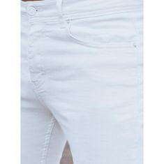Dstreet Pánské džínové kalhoty bílé ux4261 s31