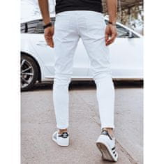 Dstreet Pánské džínové kalhoty bílé ux4194 s31