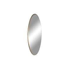 House Nordic Zrcadlo, ocel, mosazný vzhled, ø40 cm