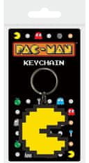Pyramid Pac Man Klíčenka gumová - Pixel