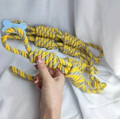 Camerazar Přetahovací lano pro psy, bavlněné, 40 cm, barevné