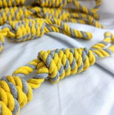 Camerazar Přetahovací lano pro psy, bavlněné, 40 cm, barevné