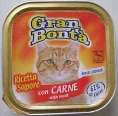 Monge GRAN BONTA paštika s hovězím masem pro kočky 100g