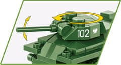 Cobi COBI 3088 II WW Tank T-34/76, 1:72, 101 k