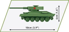 Cobi COBI 3092 II WW Tank T-34/85, 1:72, 110 k