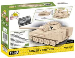 Cobi COBI 3099 II WW Panzer V Panther, 1:72, 126 k