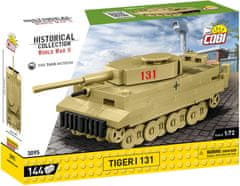 Cobi COBI 3095 II WW Tiger I 131, 1:72, 144 k