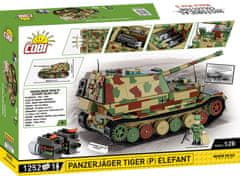 Cobi COBI 2582 II WW Panzerjager Tiger (P) Elefant, 1:28, 1244 k