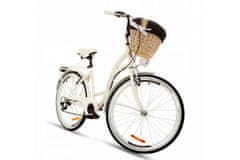 Goetze Mood dámské hliníkové jízdní kolo, kola 26”, výška do165cm, 6-rychlostní, bílá