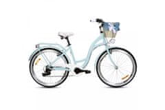 Goetze Mood dámské hliníkové jízdní kolo, kola 26”, výška do165cm, 6-rychlostní, modré