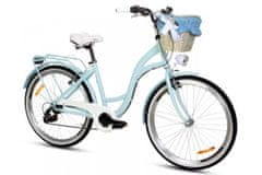 Goetze Mood dámské hliníkové jízdní kolo, kola 26”, výška do165cm, 6-rychlostní, modré