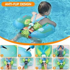 Dětská plovací vesta, plavací pás pro děti, plavecký pás, nafukovací kruh