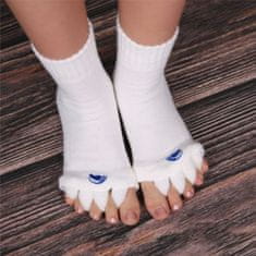 Zdravíčko Boskovice Adjustační ponožky White Velikost: S (vel.35-38)