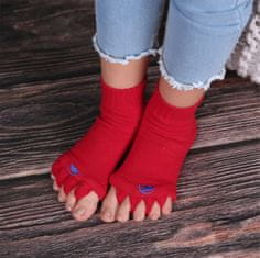 Zdravíčko Boskovice Adjustační ponožky Red Velikost: M (vel.39-42)