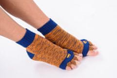 Zdravíčko Boskovice Adjustační ponožky Orange/blue Velikost: L (vel.43-46)