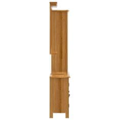 Vidaxl 3dílná koupelnová sestava masivní borové dřevo
