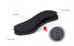 Kaps WW Super Active profesionální pohodlné antibakteriální vložky do pracovní obuvi střihací velikost 36/46