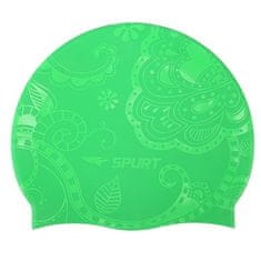 SPURT Silikonová čepice G-Type SE24 woman se vzorem, zelená