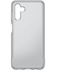 Samsung EF-QA047TBE Soft Clear Kryt pro Galaxy A04s Black