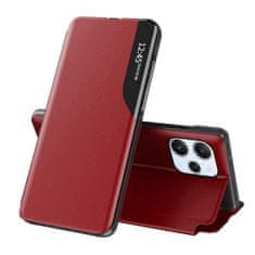 Techsuit Elegantní knižkové pouzdro View Case pro Xiaomi Redmi 12 4G/Redmi 12 5G - Červená KP30970
