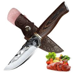 IZMAEL Kuchyňský nůž Drake-Hnědá KP30953