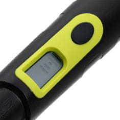 Vidaxl Detektor kovů s pinpointerem a LCD displejem černý a žlutý