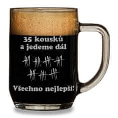 Pijáci.cz Půllitr k 35. narozeninám- Pivní čárky