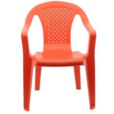 IPAE Židlička plastová dětská Progarden - červená