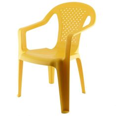 IPAE Židlička plastová dětská Progarden - žlutá