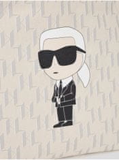 Karl Lagerfeld Béžový dámský shopper KARL LAGERFELD Ikonik 2.0 UNI
