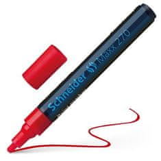 Schneider Permanentní lakový popisovač "Maxx 270", červená, 1-3mm