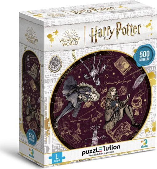 Dodo Toys Puzzle Harry Potter: Brumbál, Hermiona a Lenka 500 dílků