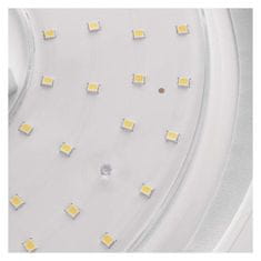 Emos LED přisazené svítidlo TIVI, kruhové bílé 12,5W, IP44, Neutrální bílá