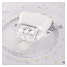 Emos LED přisazené svítidlo TIVI, kruhové bílé 12,5W, IP44, Neutrální bílá