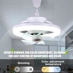 HOME & MARKER® Stropní ventilátor s LED světlem | FANGLO