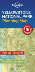 Lonely Planet WFLP Yellowstone NP Planning Map 1st edition