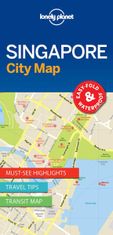 Lonely Planet WFLP Singapore City Map 1st edition