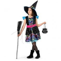 funny fashion Dětský kostým Čarodějnice Woopy 104