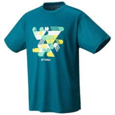 Yonex Tričko tyrkysové XL Unisex Practice T-shirt