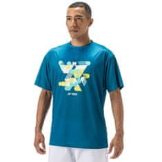 Yonex Tričko tyrkysové XL Unisex Practice T-shirt