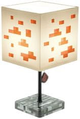 CurePink Stolní lampa Minecraft: Redstone (19 x 37 x 19 cm)