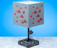 CurePink Stolní lampa Minecraft: Redstone (19 x 37 x 19 cm)