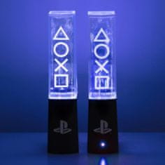 CurePink Dekorativní lampy Playstation: Tančící světla set 2 kusů (výška 22 cm)