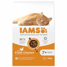IAMS Krmivo Cat Senior Chicken 10kg 
