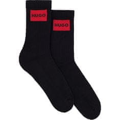 Hugo Boss 2 PACK - pánské ponožky HUGO 50510640-001 (Velikost 39-42)