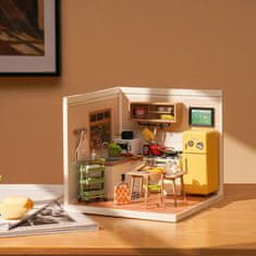 Robotime Miniatura domečku kuchyňka happy meals