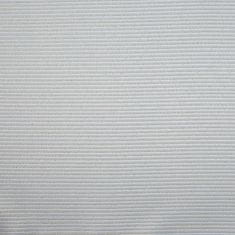 Eurofirany ALISA dekorativní ubrousek d 40x30 x4 ks bílý žakárový pruhovaný vzor zdobený zlatými nitěmi